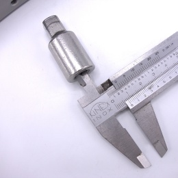 Coupler For Pneumatic Actuator for Stainless ball valve, 2- pieced with mounting plate for actuator 8x8 mm