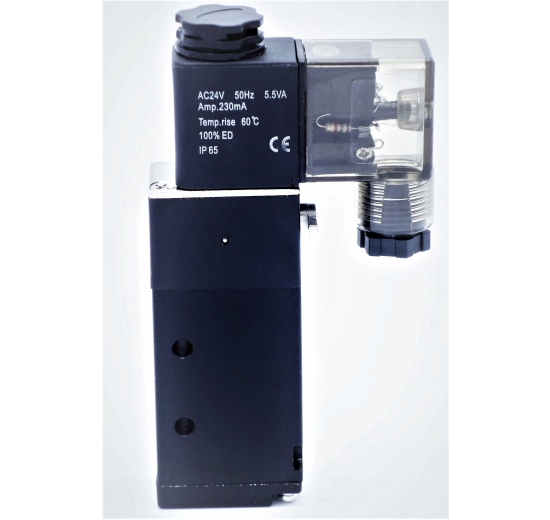 elektromagentický rozvaděč 5/2 (pilotní ventil)