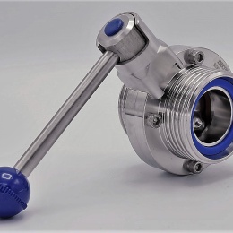 Stainless Steel Butterfly Valve, Threaded, type G-G DN40