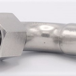 Koleno 90°, lisovací, F/závit vnitřní 15 mm_1/2", nerezová ocel