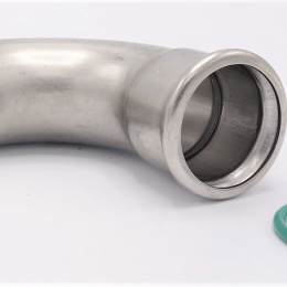 Elbow 90°, Press Fittings, F/M 42 mm