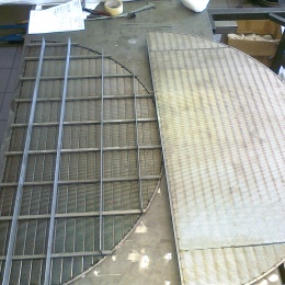 False Slotted Bottom For Lauter Tank