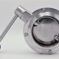 DN100 Stainless Steel Butterfly Valve, Welded, type S-S