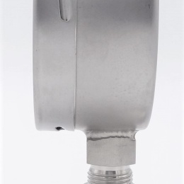 Stainless Steel Pressure Gauge, Dial 100 mm, Sanitary Diaphragm CLAMP DIN 32676 (64 mm) | -1/1.5 bar