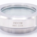 Union sight glass, welded S-S  DN80 Indcom Humpolec