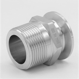 Stainless steel Clamp Threaded Adapter DN32_Outer Thread 5/4"(K50.5)