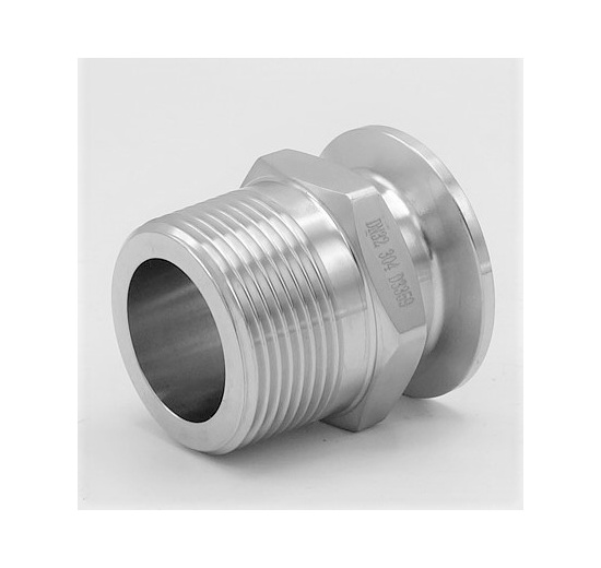 Stainless steel Clamp Threaded Adapter DN32_Outer Thread 5/4"(K50.5)