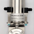 Pneumatically Operated Butterfly Valve, Welded, type S-S DN40