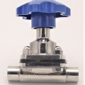 Diaphragm valve, welded S-S, EPDM DN20