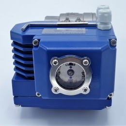Stainless ball valve, 2- pieced with mounting plate for actuator