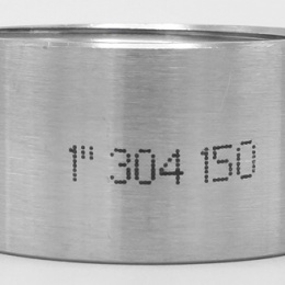 Female Threaded Reducer, short type 334, thread 1"  stainless steel