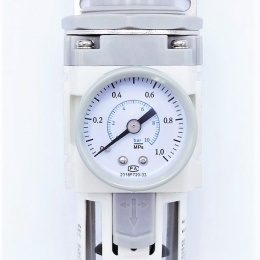 Filter with pressure reducing valve and a protective basket G 1/4"