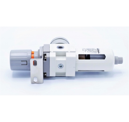 Filter with pressure reducing valve and a protective basket G 1/4"