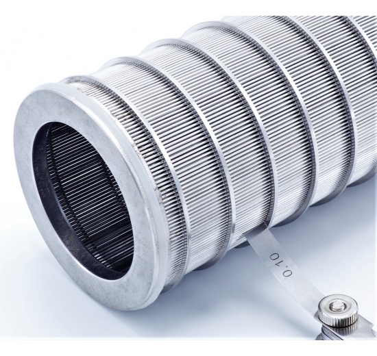 Filtration slotted sieve 0,1 mm for filter DN65