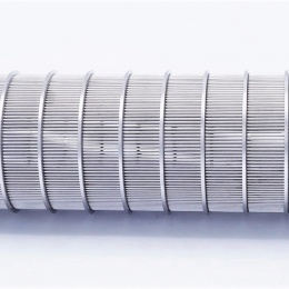 Filtration slotted sieve 0,3 mm for tubular filter DN50
