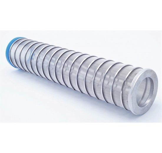 Filtration slotted sieve 0,5 mm for wort filter DN50