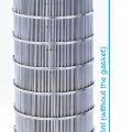 Filtration slotted sieve 0,8 mm for filter DN50