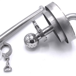 Fixed Cleaning Ball, CLAMP Connection DN25