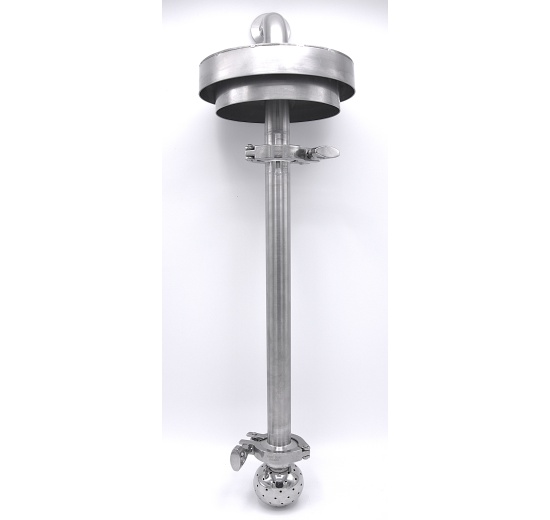 Fixed Cleaning Ball, CLAMP Connection DN25