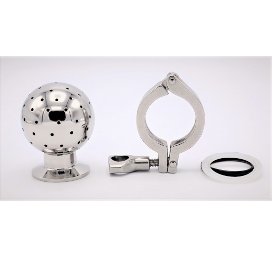 Fixed Cleaning Ball, CLAMP Connection