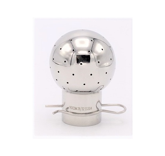 Fixed Cleaning Ball, on Split Pin | 28.2/32 mm, ball diameter 53 mm