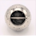 Fixed Cleaning Ball, on Split Pin  28.5/32 mm, stainless steel