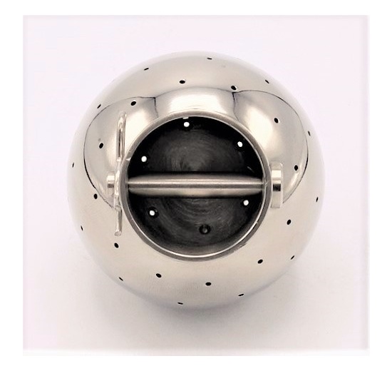 Fixed Cleaning Ball, on Split Pin  28.5/32 mm, stainless steel