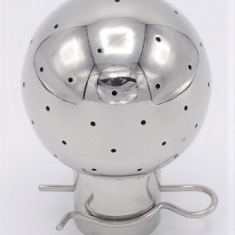 Fixed Cleaning Ball, on Split Pin, Ball Diameter 53 mm | 23/25,5 mm, Ball Diameter 52 mm, hole 1,3 mm