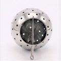 Fixed Cleaning Ball Welded, on Split Pin 35/38 mm, stainless steel