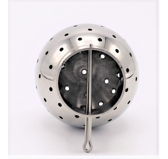 Fixed Cleaning Ball Welded, on Split Pin 35/38 mm, stainless steel
