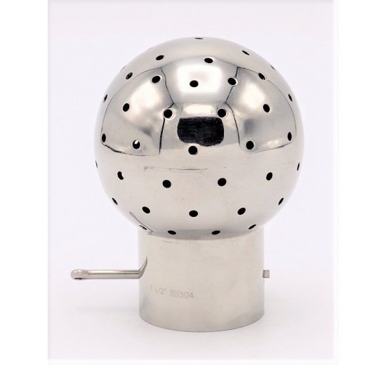 Fixed Cleaning Ball Welded, on Split Pin | 35/38 mm