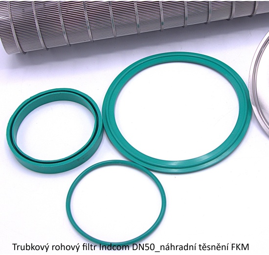 FKM gasket Spare parts for stainless steel tubular filter DN50 (outside diamter 71 mm)
