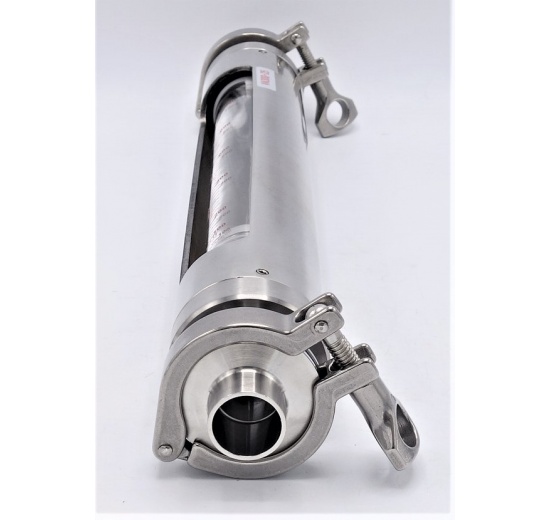 flowmeter stainless steel, CLAMP DN25,100~1000 liters / hour