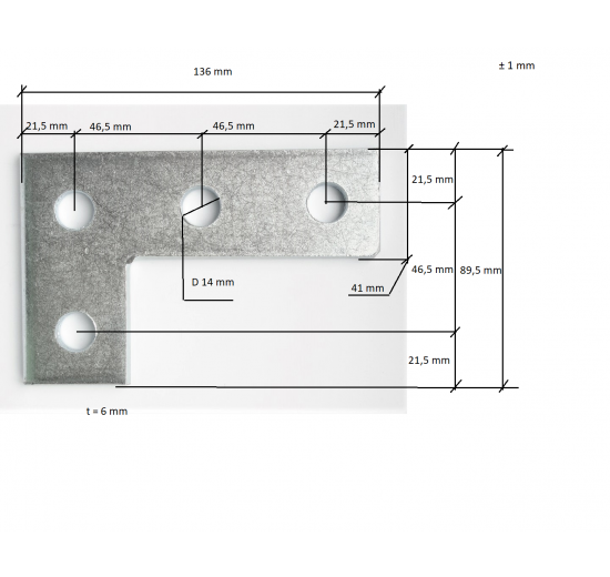 Galvanized Beam Connector (Girder)
