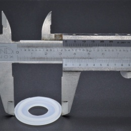 Gasket for Tri-Clamp connection - Silicone DN10 (K25.4)