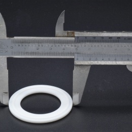 gasket PTFE (teflon - polytetrafluorethylen) DN 32 for tri-clamp collar 50,5 mm