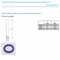 Gasket Silicone (VMQ) for Union Male SMS | DN38