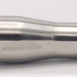 geschweißte Reduzierung, lang DN 50/40, edelstahl