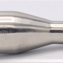 geschweißte Reduzierung, lange, DN 40/20 edelstahl