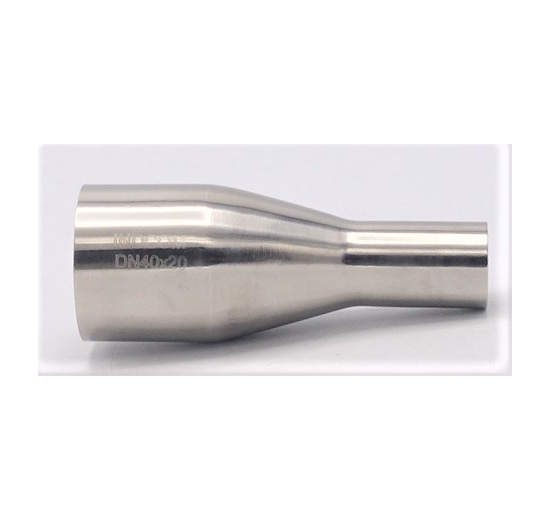geschweißte Reduzierung, lange, DN 40/20 edelstahl