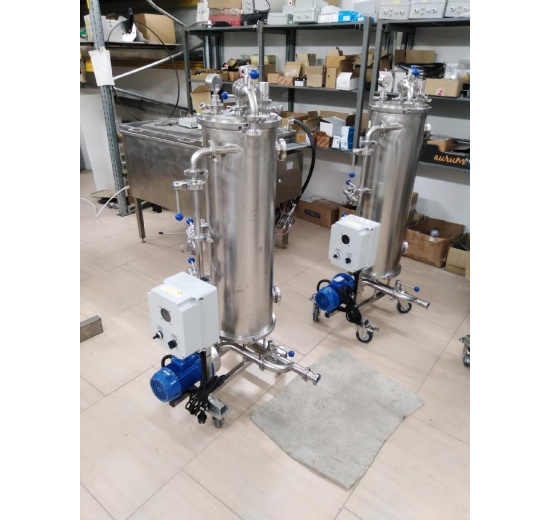 HopsMaster 300 cold hopping device for brewery
