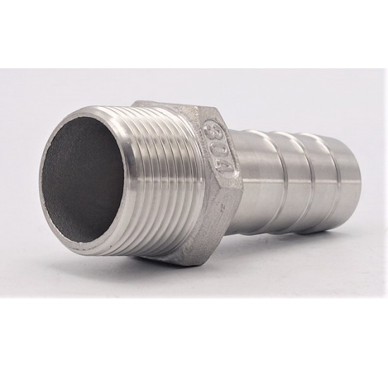 Hose extension / hose end with hexagon / type 337