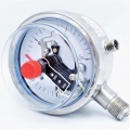 INDCOM  All-stainless steel pressure gauge with electrical contacts