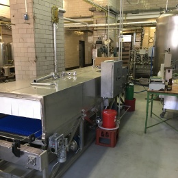 INDCOM Tunnel Pasteurizer for brewery, beverage production