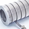 inner filtration slotted sieve 0,1 mm for wort filter DN65