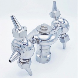 Jet Rotary Cleaning Ball, Threaded 6/4”