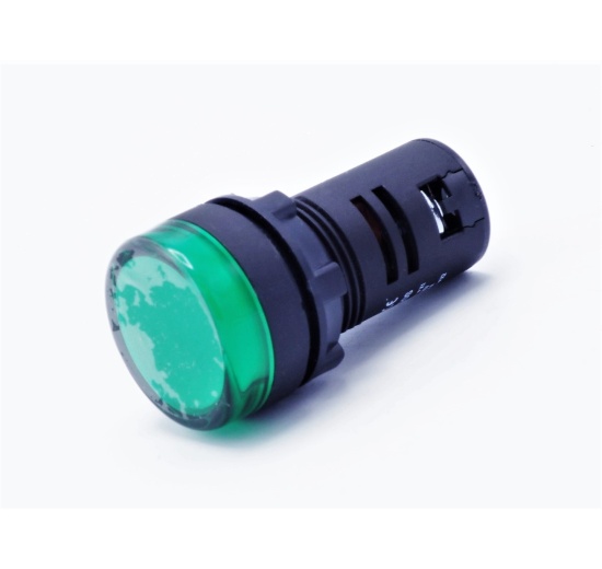 LED indicator - green, ACDC 24 V