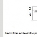 LED indicator - red, ACDC 24 V