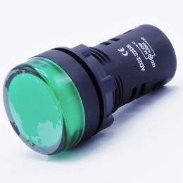 LED indicators - green, AC 220 V
