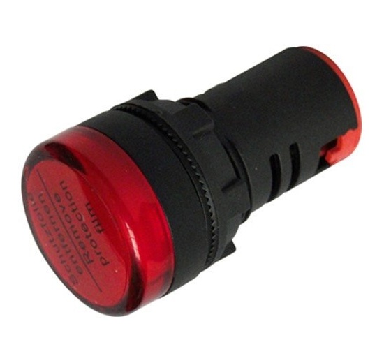 LED indicators - red, AC 220 V